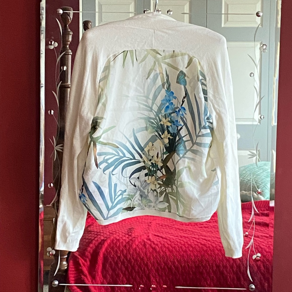 Ted Baker draped open cardigan